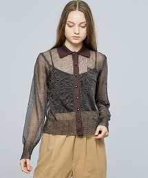 TAN | 【TAN/タン】メタリックシャツ TAN22SS-7-A(シャツ/ブラウス)