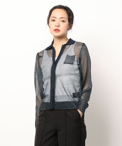 TAN（タン）の「【TAN/タン】メタリックシャツ TAN22SS-7-A（シャツ/ブラウス・レディース・ブラウン/その他17・FREE）」の6枚目の写真