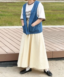 kutir | デニムフィッシングベスト(ベスト)