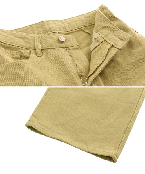 ANAP（アナップ）の「ツイルワイドパンツ（その他パンツ・レディース・ベージュ/ブラック・M/L/S）」の11枚目の写真