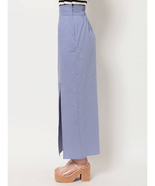 dazzlin（ダズリン）の「スリットIラインスカート（スカート・レディース・ベージュ/ピンク/ブルー・SMALL/MEDIUM）」の9枚目の写真