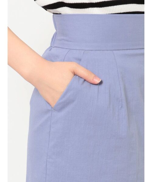 dazzlin（ダズリン）の「スリットIラインスカート（スカート・レディース・ベージュ/ピンク/ブルー・SMALL/MEDIUM）」の13枚目の写真
