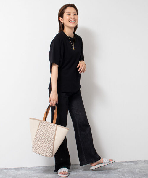 Kassiopea（カシオペア）の「【Kassiopea /カシオペア】タオルバケツトートバッグ（トートバッグ・レディース・ベージュ系その他3/ベージュ・FREE）」の4枚目の写真