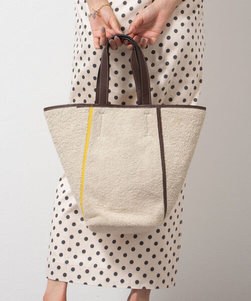 Kassiopea（カシオペア）の「【Kassiopea /カシオペア】タオルバケツトートバッグ（トートバッグ・レディース・ベージュ系その他3/ベージュ・FREE）」の3枚目の写真