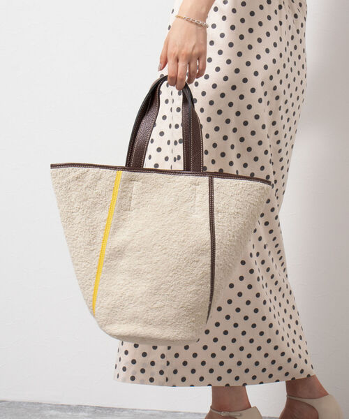 Kassiopea（カシオペア）の「【Kassiopea /カシオペア】タオルバケツトートバッグ（トートバッグ・レディース・ベージュ系その他3/ベージュ・FREE）」の8枚目の写真