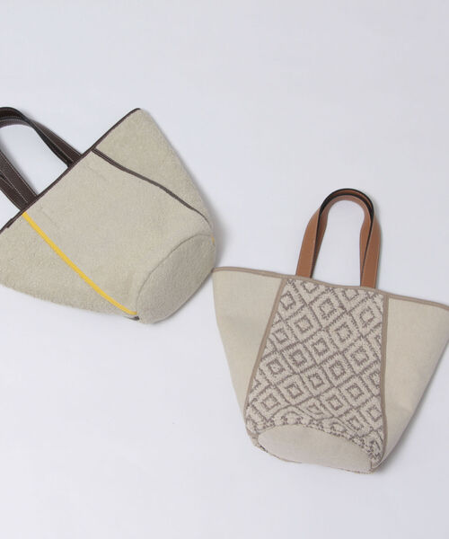 Kassiopea（カシオペア）の「【Kassiopea /カシオペア】タオルバケツトートバッグ（トートバッグ・レディース・ベージュ系その他3/ベージュ・FREE）」の12枚目の写真