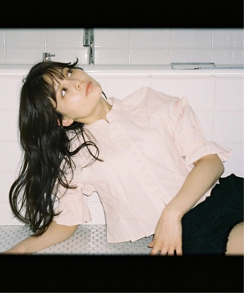 Charles Chaton(シャルルシャトン)の「バルーンスリーブブラウス(シャツ/ブラウス・レディース・ホワイト/ピンク・FREE)」の3枚目の写真