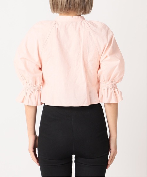 Charles Chaton(シャルルシャトン)の「バルーンスリーブブラウス(シャツ/ブラウス・レディース・ホワイト/ピンク・FREE)」の9枚目の写真