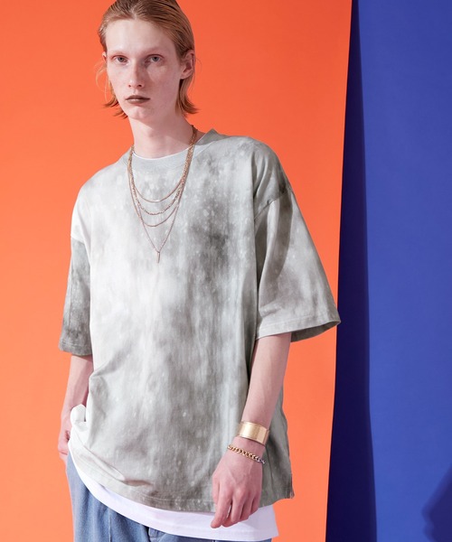 ENDER PRODUCTS(エンダープロダクツ)の「タイダイグラデーションクルーネックTシャツ【ENDER PRODUCTS/エンダープロダクツ】(Tシャツ/カットソー・メンズ・ブラック/グレー/グリーン・M/L)」の3枚目の写真