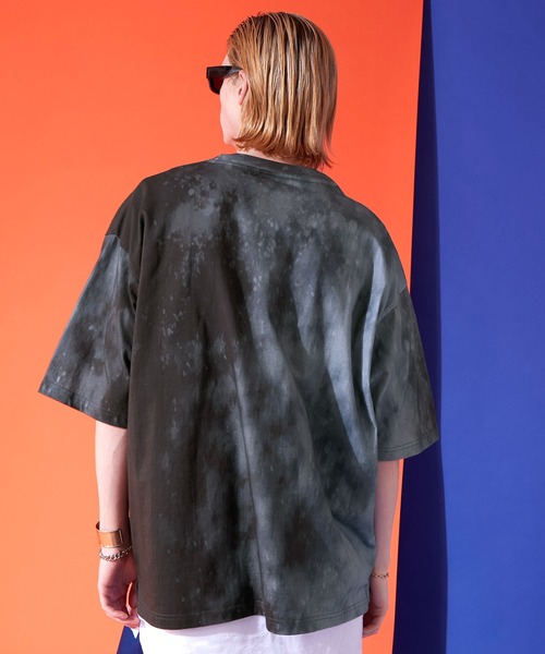 ENDER PRODUCTS(エンダープロダクツ)の「タイダイグラデーションクルーネックTシャツ【ENDER PRODUCTS/エンダープロダクツ】(Tシャツ/カットソー・メンズ・ブラック/グレー/グリーン・M/L)」の6枚目の写真