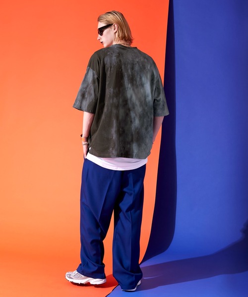 ENDER PRODUCTS(エンダープロダクツ)の「タイダイグラデーションクルーネックTシャツ【ENDER PRODUCTS/エンダープロダクツ】(Tシャツ/カットソー・メンズ・ブラック/グレー/グリーン・M/L)」の10枚目の写真