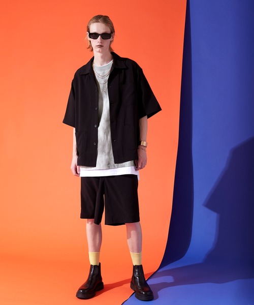 ENDER PRODUCTS(エンダープロダクツ)の「タイダイグラデーションクルーネックTシャツ【ENDER PRODUCTS/エンダープロダクツ】(Tシャツ/カットソー・メンズ・ブラック/グレー/グリーン・M/L)」の15枚目の写真