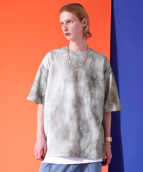 ENDER PRODUCTS(エンダープロダクツ)の「タイダイグラデーションクルーネックTシャツ【ENDER PRODUCTS/エンダープロダクツ】(Tシャツ/カットソー・メンズ・ブラック/グレー/グリーン・M/L)」の21枚目の写真