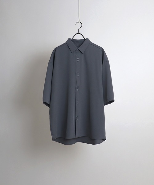 2連ボタン無地半袖シャツ【Confirm】（シャツ/ブラウス）｜Confirm（コンファーム）