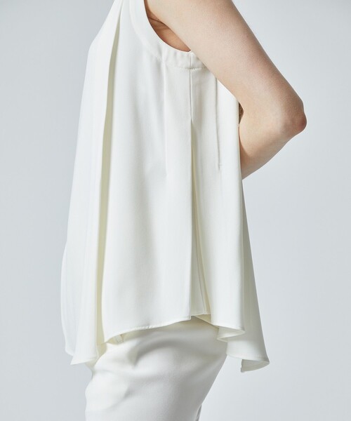 city（シティ）の「【CITY】サイドタックノースリーブトップス（シャツ/ブラウス・レディース・ブラック/アイボリー/ライトグレー・FREE）」の16枚目の写真