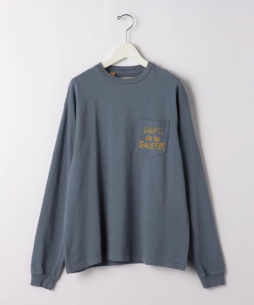 GALLERY DEPT（ギャラリーデプト）の「＜GALLERY DEPT＞ GALERIE LONG SLEEVE TEE/カットソー（Tシャツ/カットソー・メンズ・ネイビー/ブラック/ホワイト・L/M）」の3枚目の写真