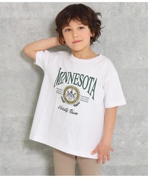 カレッジプリントビッグTシャツ