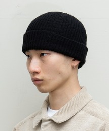 bal（バル）の「【2022秋冬】CUFF RIB BEANIE（ニットキャップ