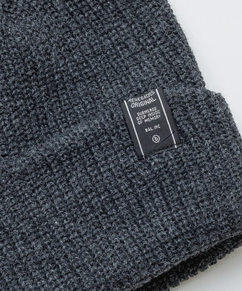 BAL（バル）の「【2022秋冬】CUFF RIB BEANIE（ニットキャップ