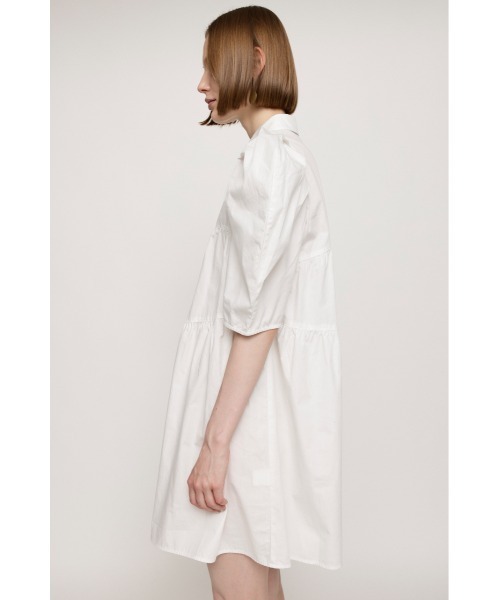 ワンピース Puff slv tunic dress SLY（スライ）の「GATHER PUFF TUNIC ギャザー パフスリーブ