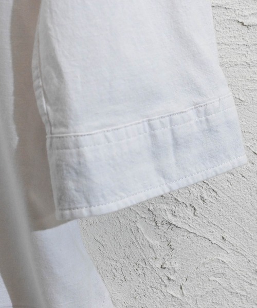 綿麻ストレッチシャツ（シャツ/ブラウス）｜Ritzy（リッツィー）