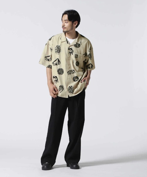 AVIREX（アヴィレックス）の「【直営店限定】半袖 シャツ ホピ / S/S SHIRT HOPI / アヴィレックス / AVIREX（シャツ/ブラウス・メンズ・ベージュ/グレー・MEDIUM/LARGE）」の16枚目の写真
