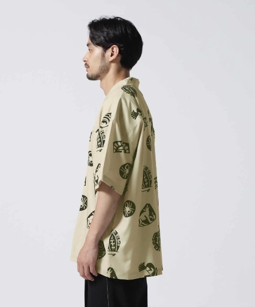 AVIREX（アヴィレックス）の「【直営店限定】半袖 シャツ ホピ / S/S SHIRT HOPI / アヴィレックス / AVIREX（シャツ/ブラウス・メンズ・ベージュ/グレー・MEDIUM/LARGE）」の13枚目の写真