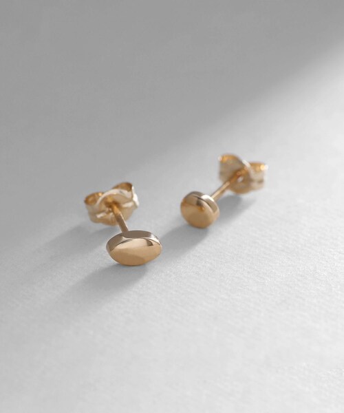 ココシュニック ピアス 10K K10バロックパールMVチェーン スタッドピアス （ピアス