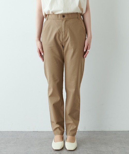 PUAL CE CIN(ピュアルセシン)の「綿麻ストレッチスリムパンツ(その他パンツ・レディース・ブラック/ベージュ/グレー・FREE)」の16枚目の写真