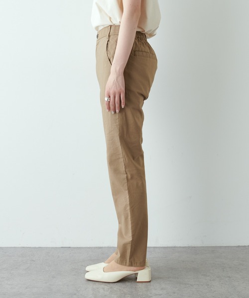 PUAL CE CIN(ピュアルセシン)の「綿麻ストレッチスリムパンツ(その他パンツ・レディース・ブラック/ベージュ/グレー・FREE)」の17枚目の写真