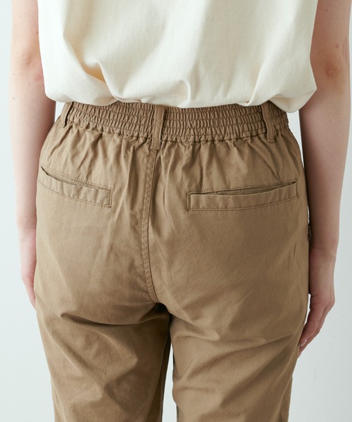 PUAL CE CIN(ピュアルセシン)の「綿麻ストレッチスリムパンツ(その他パンツ・レディース・ブラック/ベージュ/グレー・FREE)」の19枚目の写真