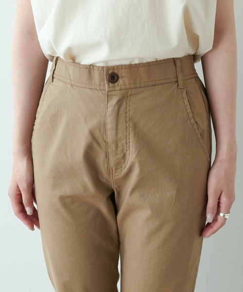PUAL CE CIN(ピュアルセシン)の「綿麻ストレッチスリムパンツ(その他パンツ・レディース・ブラック/ベージュ/グレー・FREE)」の20枚目の写真