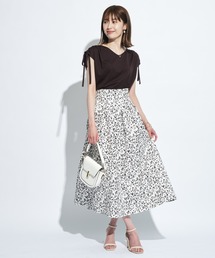 【 ayane 】レオパードロングタックスカート　853722 ¥20,680 66884475b_b_01_215.jpg