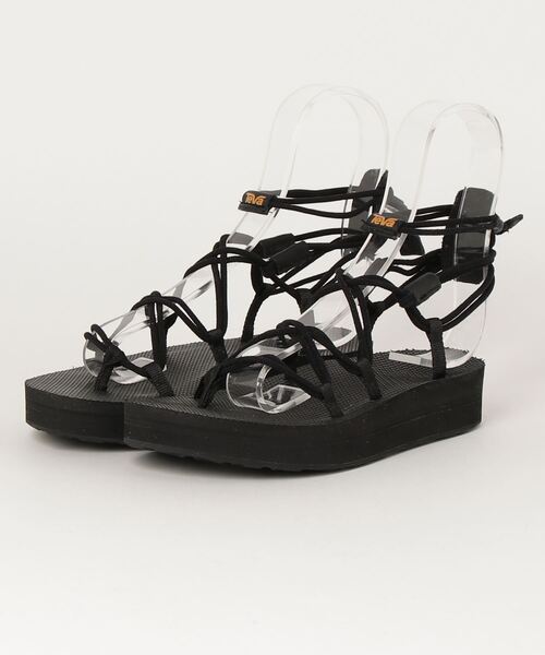 Teva(テバ)の「W MIDFORM INFINITY 1127890(サンダル・レディース・ブラック・23.0cm/24.0cm/25.0cm/22.0cm)」の1枚目の写真