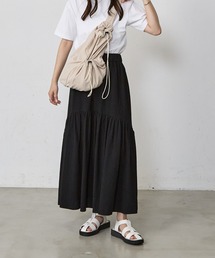 Shelly island | ラウンドギャザーロングスカート(スカート)