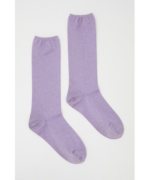 rienda（リエンダ）の「ベーシックカラーソックス（ソックス/靴下・レディース・ブラック/シルバー/パープル・FREE）」の8枚目の写真