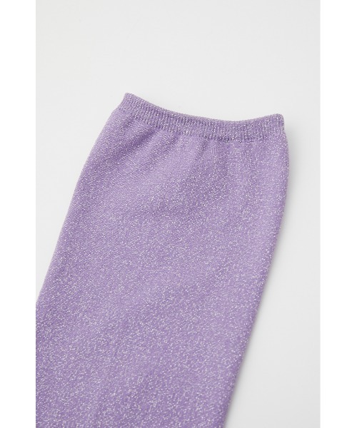 rienda（リエンダ）の「ベーシックカラーソックス（ソックス/靴下・レディース・ブラック/シルバー/パープル・FREE）」の9枚目の写真