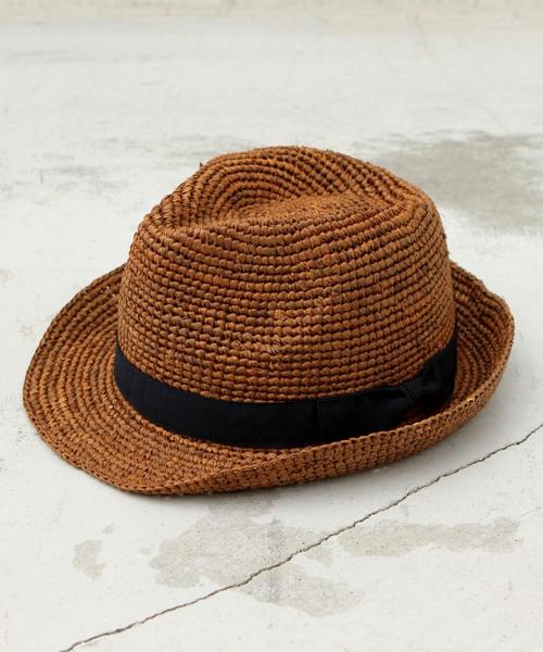 BEAUTY&YOUTH UNITED ARROWS（ビューティーアンドユースユナイテッドアローズ）の「BYBC∵ ラフィアテープハット◆（ハット・レディース・ブラック/ダークブラウン/ベージュ・FREE）」の11枚目の写真