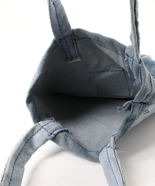 ARCHIVER（アーカイバ）の「【75】DENIM BOTTEL BAG（トートバッグ・レディース・インディゴブルー・FREE）」の6枚目の写真