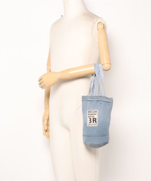 ARCHIVER（アーカイバ）の「【75】DENIM BOTTEL BAG（トートバッグ・レディース・インディゴブルー・FREE）」の7枚目の写真