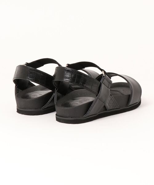 LBC(エルビーシー)の「ラバーバンドスポサン(サンダル・レディース・ホワイト/ブラック・M/L)」の3枚目の写真