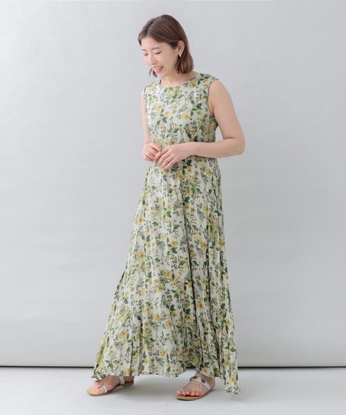 セール Katharine Ross フラワーランダムヘムワンピース ワンピース Katharine Ross キャサリンロス のファッション通販 Zozotown