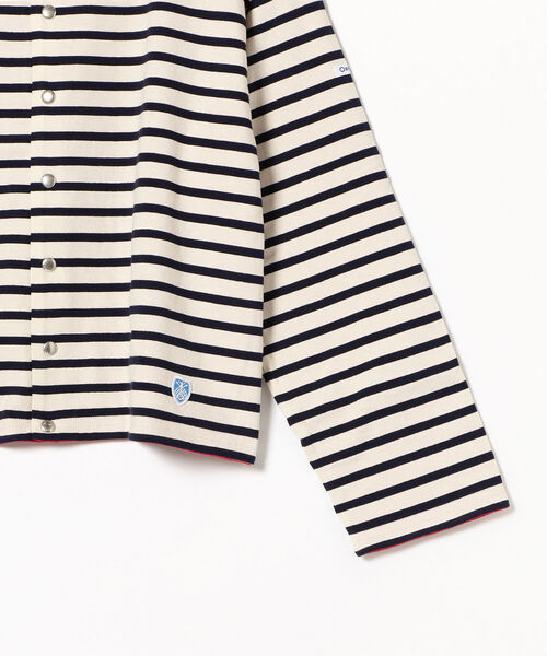 Ray BEAMS（レイビームス）の「ORCIVAL / クルーネック カーディガン（カーディガン/ボレロ・レディース・ホワイト系その他/ブラック系その他・1）」の19枚目の写真