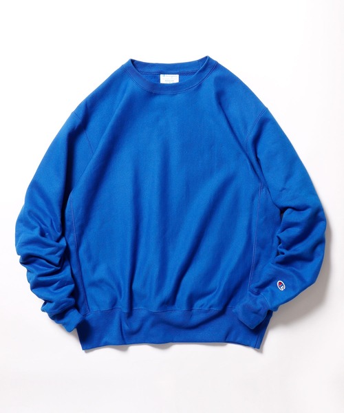 Champion（チャンピオン）の「champion/チャンピオン 12oz REVERSE WEAVE/リバースウィーブ クルーネックスウェット トレーナー オーバーサイズ（スウェット・メンズ・ダークグリーン/ブラック/ネイビー/シルバーグレー/グレー/ライトピンク/サンドベージュ/オリーブ/ブルー/ヘザーチャコール/ホワイト/ストーン・XL/S/L/M）」の10枚目の写真