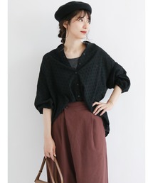 Samansa Mos2 | オーバーレースシャツ(シャツ/ブラウス)