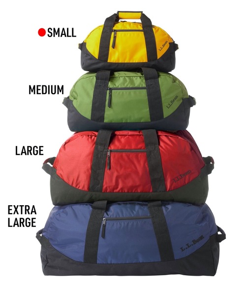 L.L.Bean(エルエルビーン)の「アドベンチャー・ダッフル、スモール(ボストンバッグ・レディース・ブラック/ネイビー/ライトアッシュグレー/グリーン・ONE SIZE)」の8枚目の写真