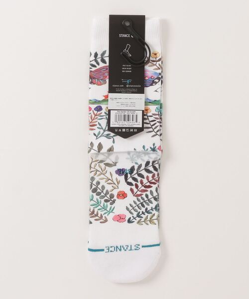 STANCE(スタンス)の「【STANCE/スタンス】THE GARDEN OF GROWTH SABRINA BOSCO(サブリナ・ボスコ)コラボモデル(ソックス/靴下・レディース・ホワイト・SMALL)」の3枚目の写真