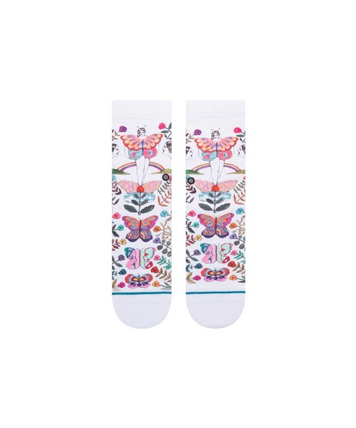STANCE(スタンス)の「【STANCE/スタンス】THE GARDEN OF GROWTH SABRINA BOSCO(サブリナ・ボスコ)コラボモデル(ソックス/靴下・レディース・ホワイト・SMALL)」の5枚目の写真