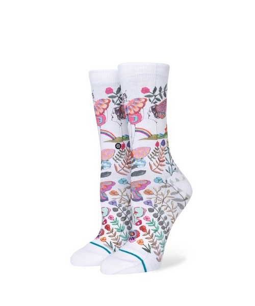 STANCE(スタンス)の「【STANCE/スタンス】THE GARDEN OF GROWTH SABRINA BOSCO(サブリナ・ボスコ)コラボモデル(ソックス/靴下・レディース・ホワイト・SMALL)」の16枚目の写真