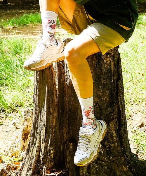 STANCE(スタンス)の「【STANCE/スタンス】THE GARDEN OF GROWTH SABRINA BOSCO(サブリナ・ボスコ)コラボモデル(ソックス/靴下・レディース・ホワイト・SMALL)」の15枚目の写真